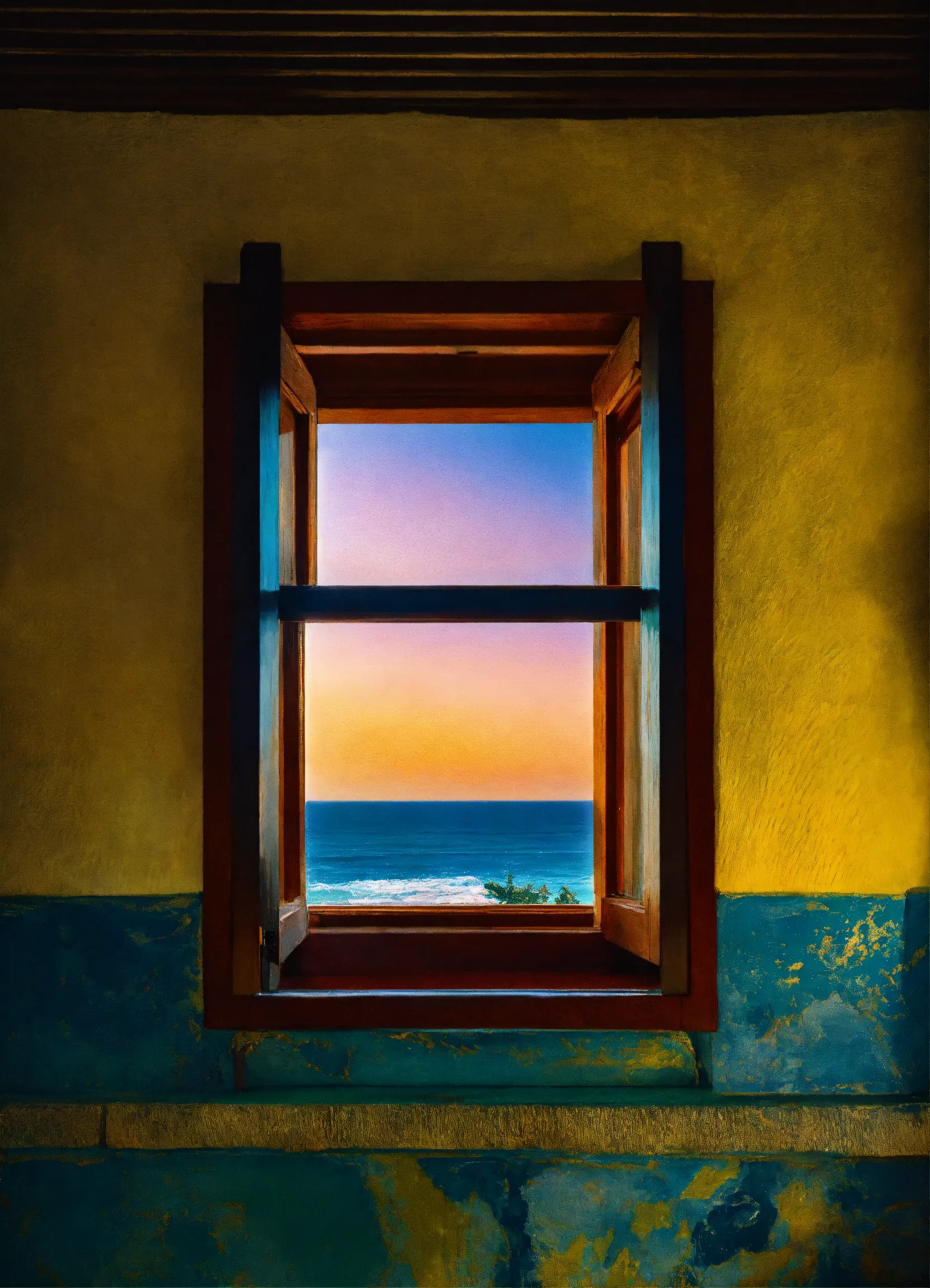 Modern soundproof windows in a peaceful room